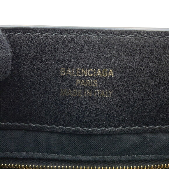 BALENCIAGA Black Leather Tote Bag - Picture 15 of 16